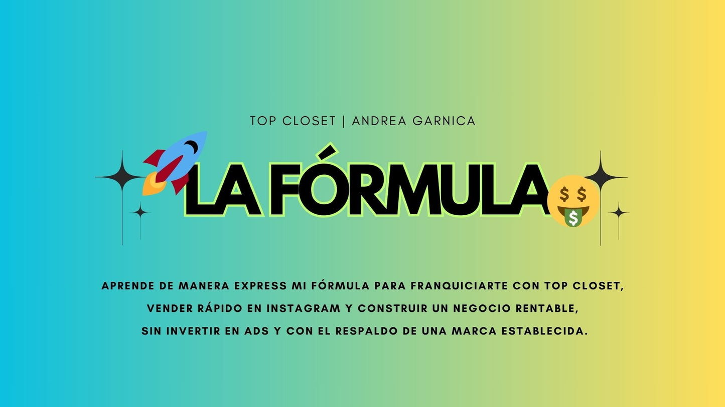 LA FÓRMULA